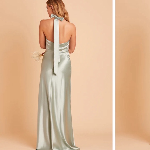 Birdy grey MONICA DRESS
SHINY SATIN SAGE - Picture 2 of 2